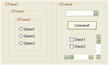 Frame ActiveX control