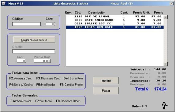 Multi POS para Restaurante (ESPAOL)