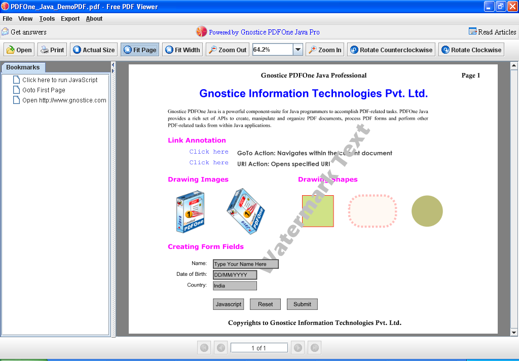 Free PDF Viewer