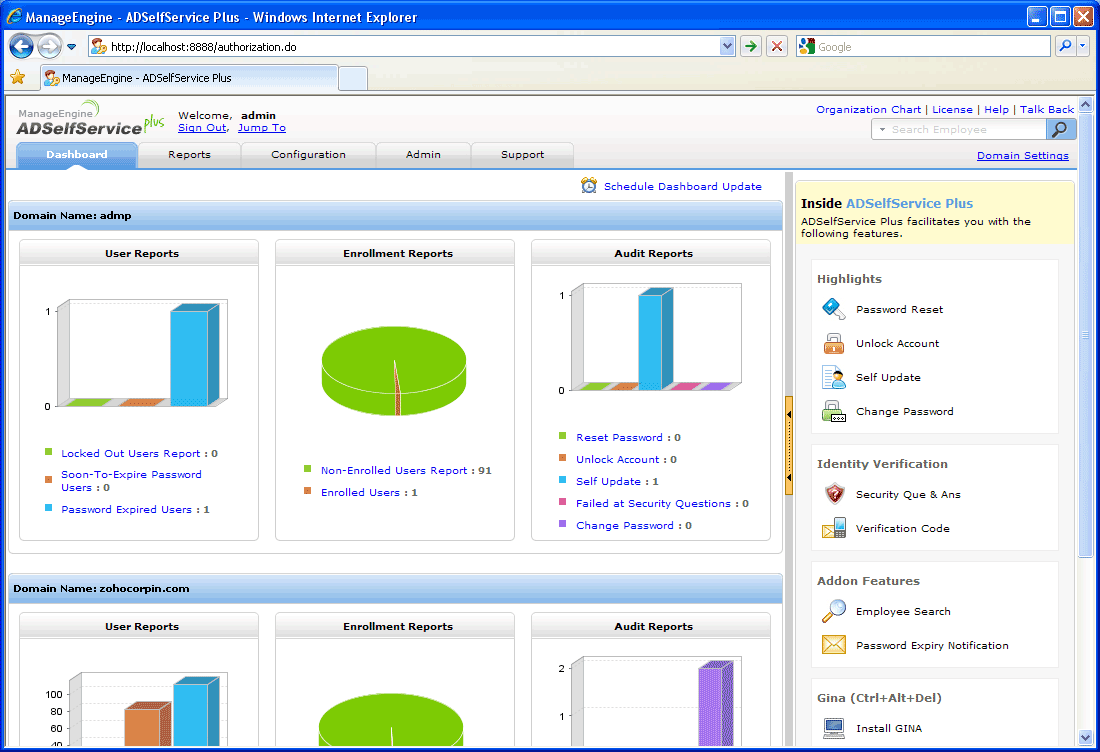 ManageEngine ADSelfService Plus