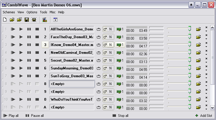 CombiWave Cart Player PRO