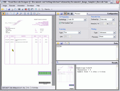 Visual Barcode Designer