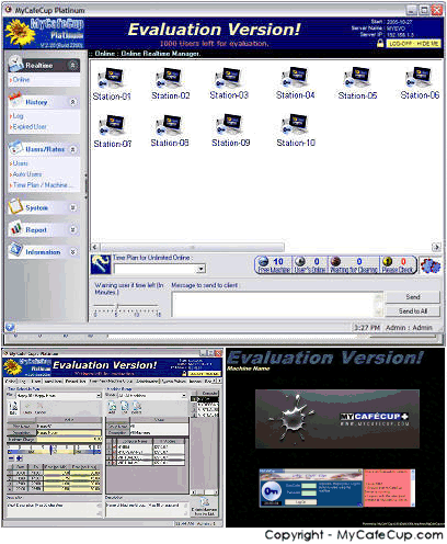 Cyber Internet Cafe Software MyCafeCup