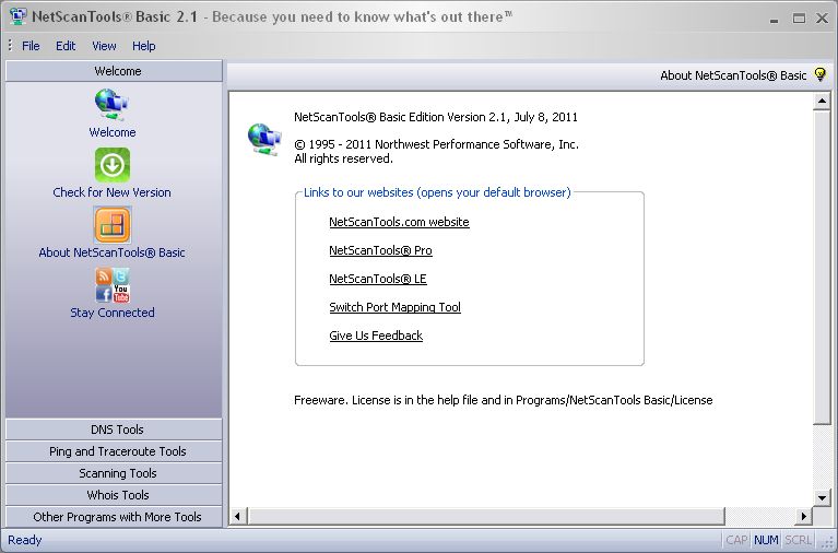 NetScanTools Basic Edition