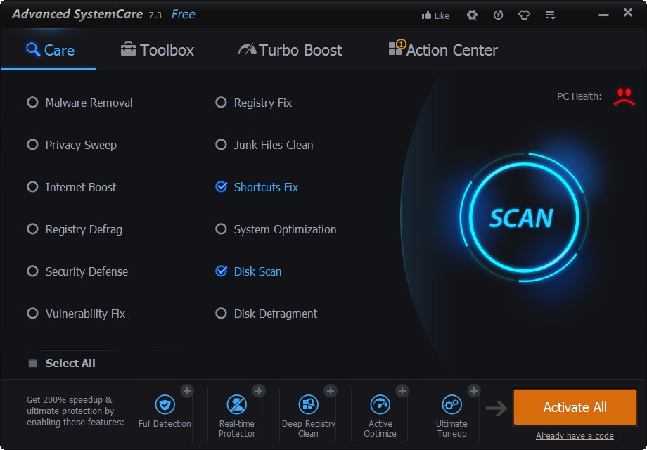 Advanced SystemCare Free