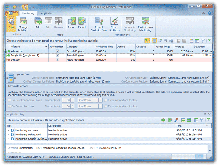 EMCO Ping Monitor