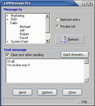 LANMessage Pro