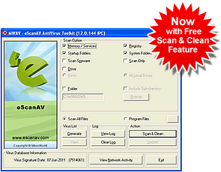 eScan Antivirus & AntiSpyware Toolkit  MWAV