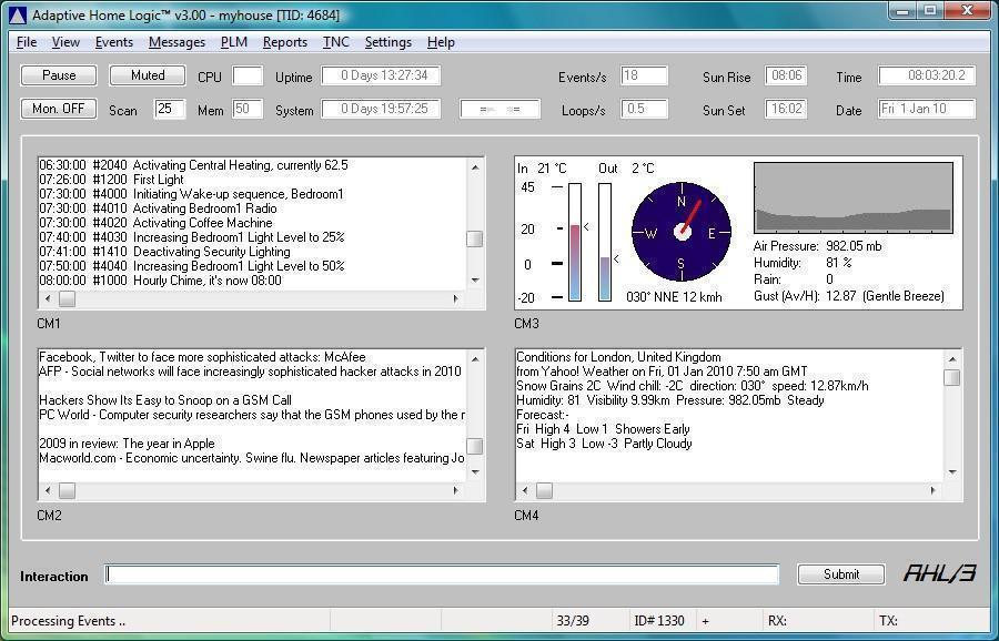 Adaptive Home Logic - AHL/3