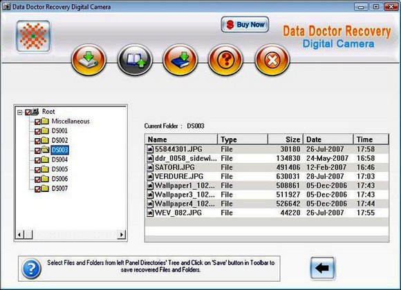 Digital Camera Photo Restoration Tool