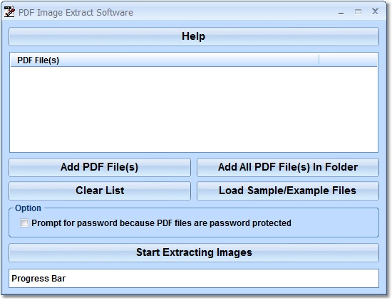 PDF Image Extract Software