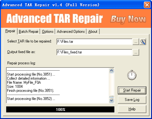 Advanced TAR Repair