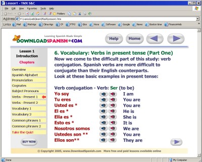 Learn Spanish Lesson 1 - Introd (Win)