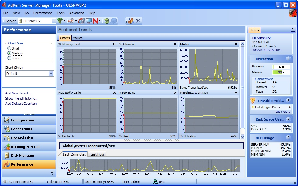 AdRem Server Manager