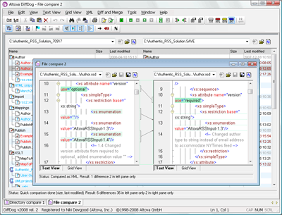 Altova DiffDog Enterprise Edition