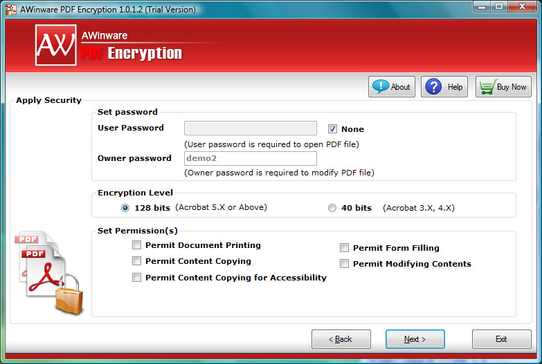 Batch PDF Encryption