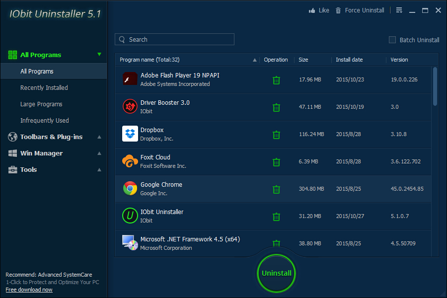 IObit Uninstaller