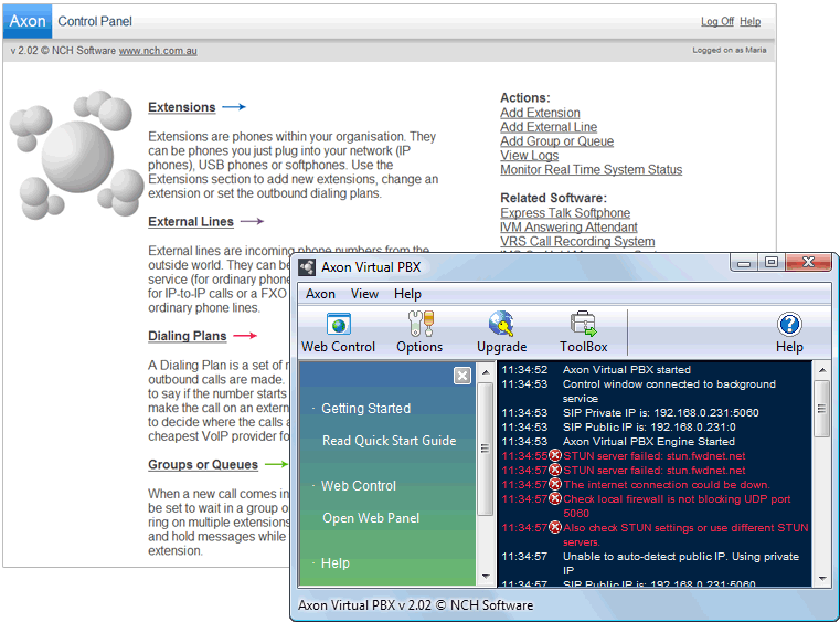 Axon Enterprise Virtual PBx System