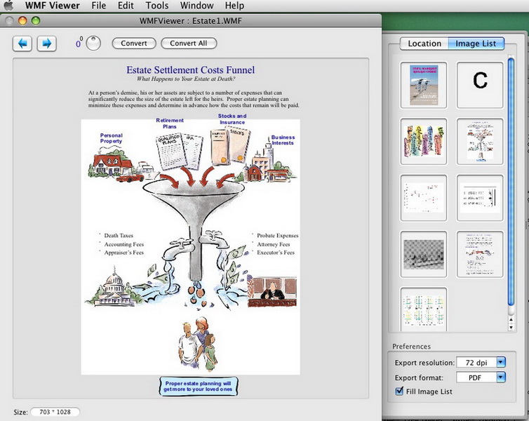 WMF Viewer and Convertor for Mac