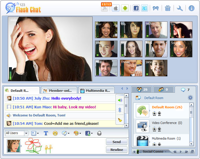 123 Flash Chat Software (Mac)