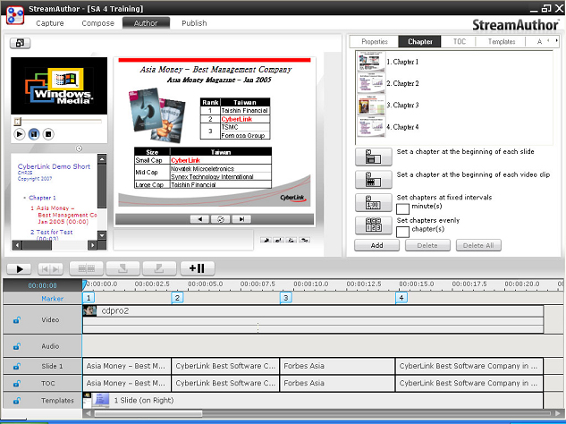 CyberLink StreamAuthor
