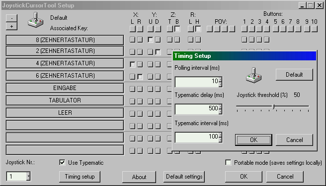 JoystickCursor Control Tool