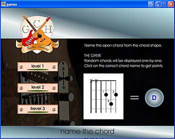 Guitar chord Game