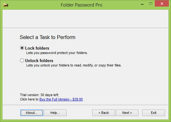 Folder Password Pro