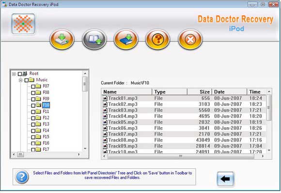 iPod Files Salvage Software