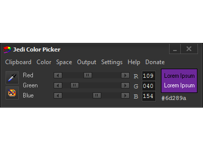 Jedi Color Picker