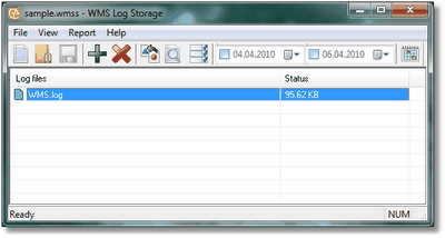 WMS Log Storage