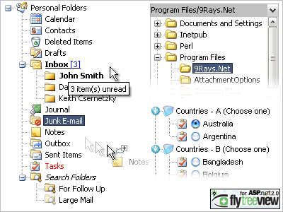 FlyTreeView for ASP.NET 2.0