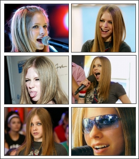 Avril Lavigne Live Screensaver