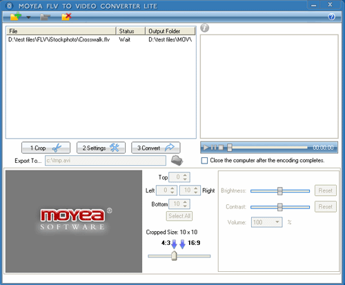 FLV to Video Converter Lite