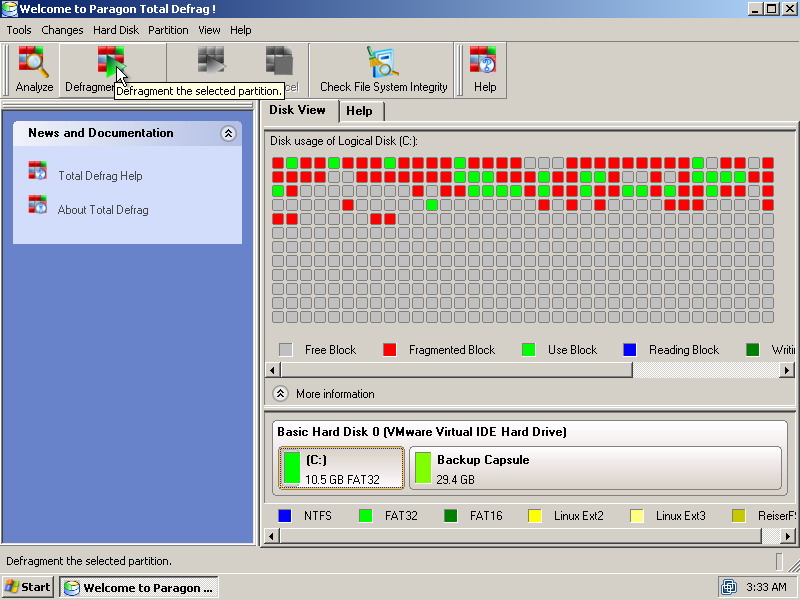 Paragon Total Defrag 2007