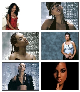 Alicia Keys 1 Screensaver