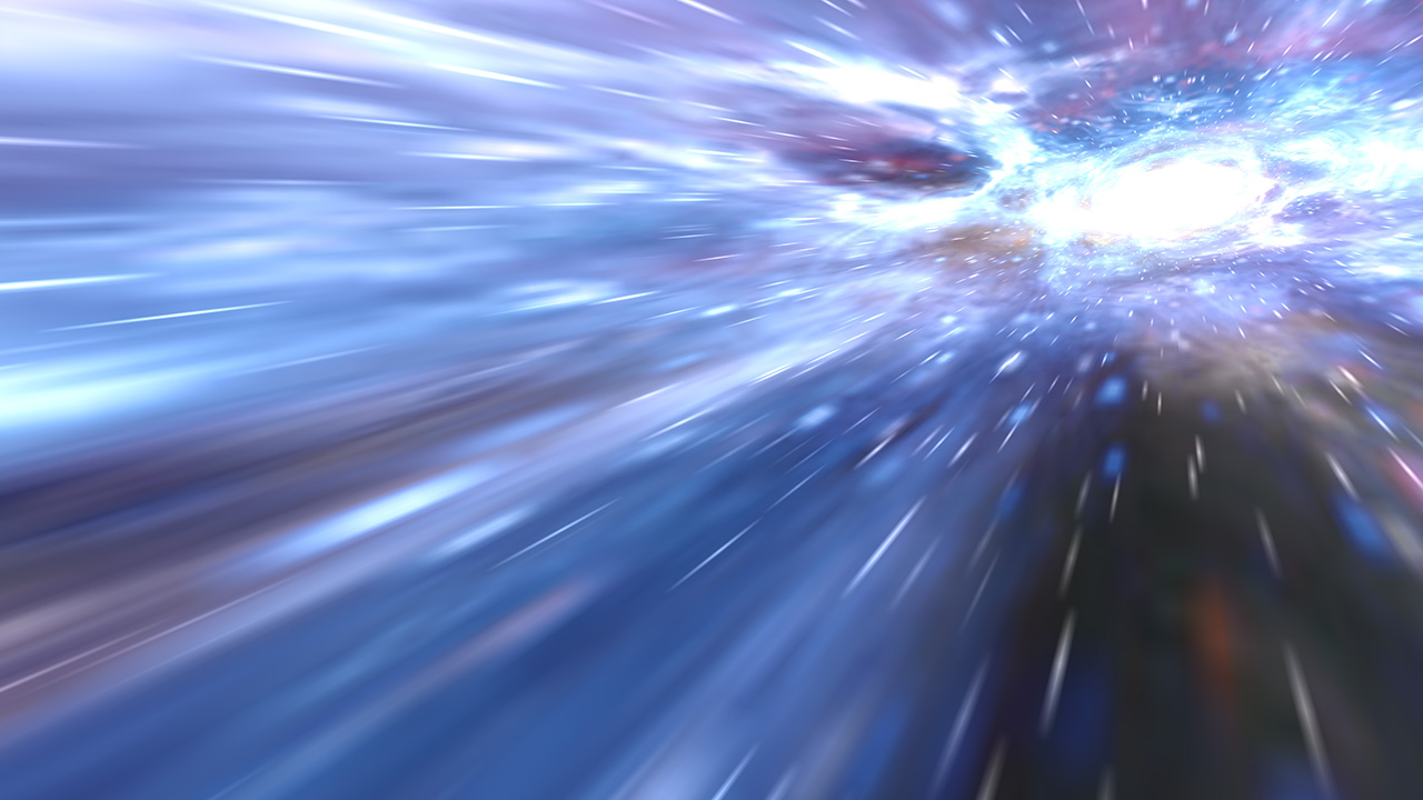 Animated Wallpaper - Hyperspace 3D