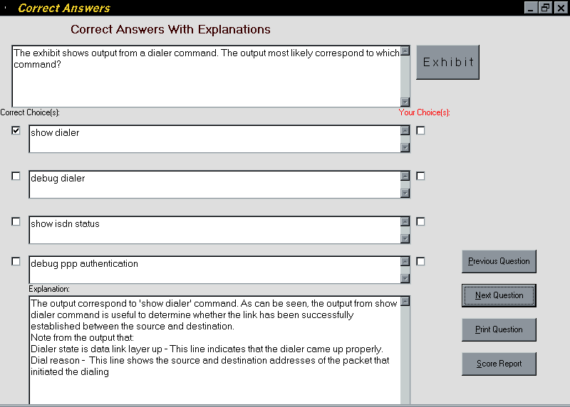SimulationExams.com CCNA Intro Exams