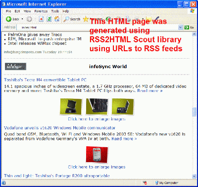 RSS2HTML Scout