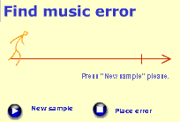 Find melody error