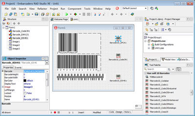 Barcode VCL Components