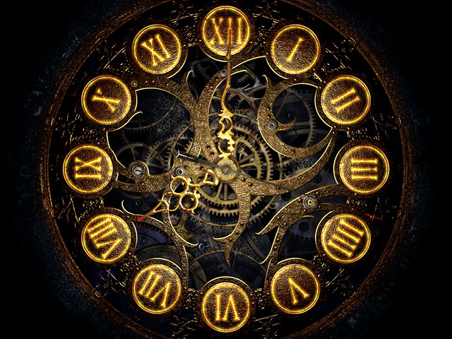 Mechanical Clock 3D Screensaver