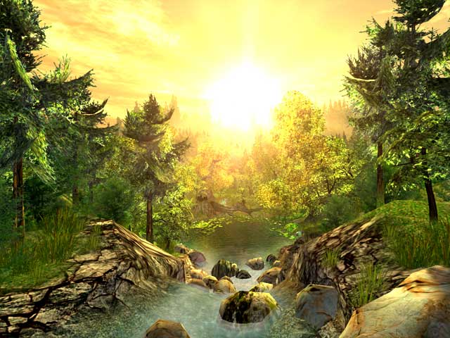 Nature 3D Screensaver