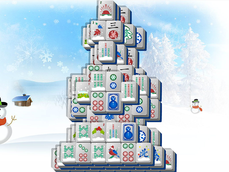 Winter Snowman Mahjong