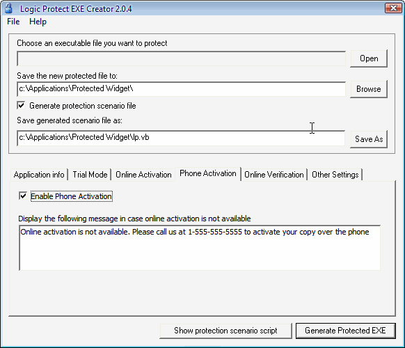 Logic Protect EXE Creator