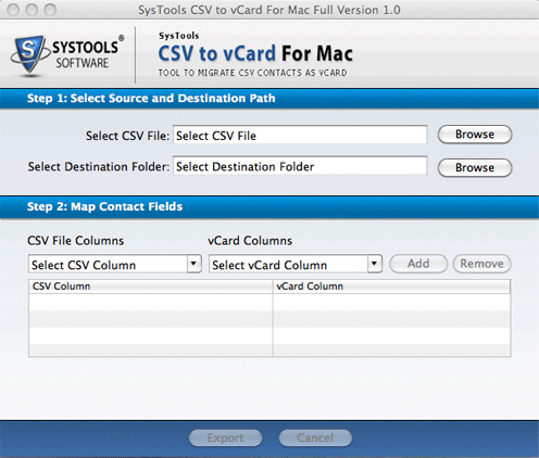 Converting CSV To vCard For Mac