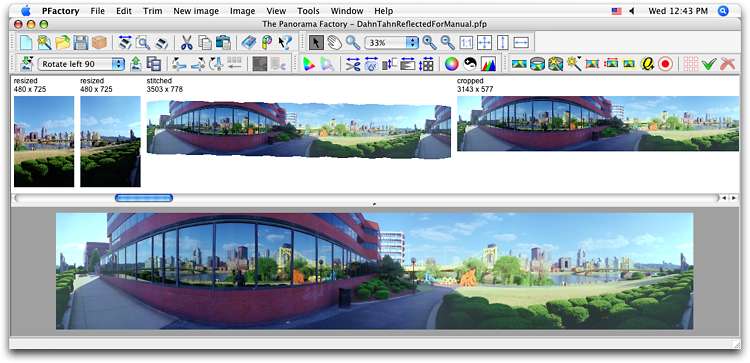 The Panorama Factory Mac Edition