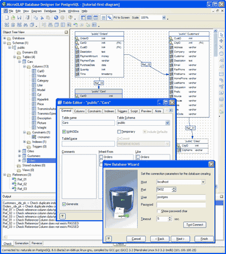 MicroOLAP Database Designer for PostgreSQL