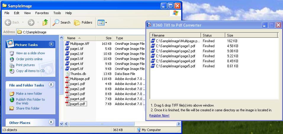 x360soft - Tiff to Pdf Converter