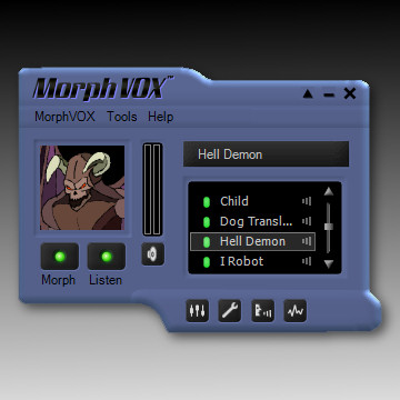 Blue Satin Skin - MorphVOX Add-on